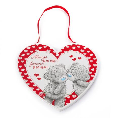 Always On My Mind Me To You Bear Heart Plaque G01q6574 Me To You Bears Online The Tatty Teddy Superstore