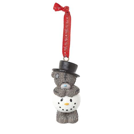 Dressed As Snowman Me To You Bear Tree Decoration  £2.99