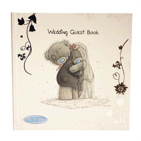 Me to You Bear Wedding Guest Book   £10.00