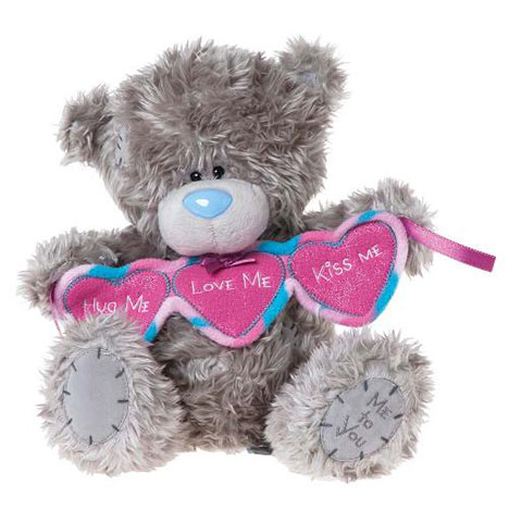 10" Hug Me Love Me Kiss Me Bunting Me to You Bear  £19.99