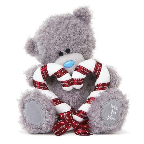 8" Candy Cane Heart Me to You Bear  £9.00