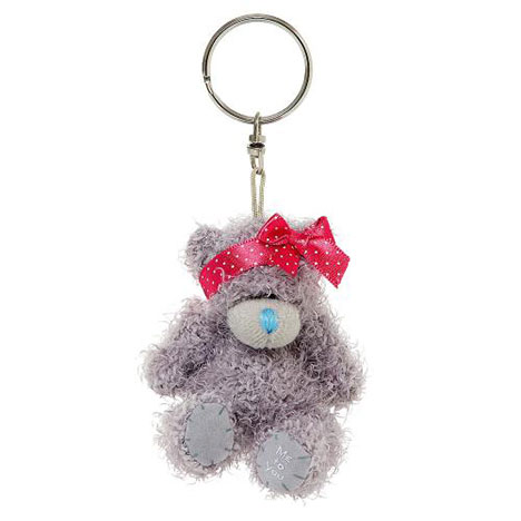 3" Red Bow Me to You Bear Keyring  £5.00