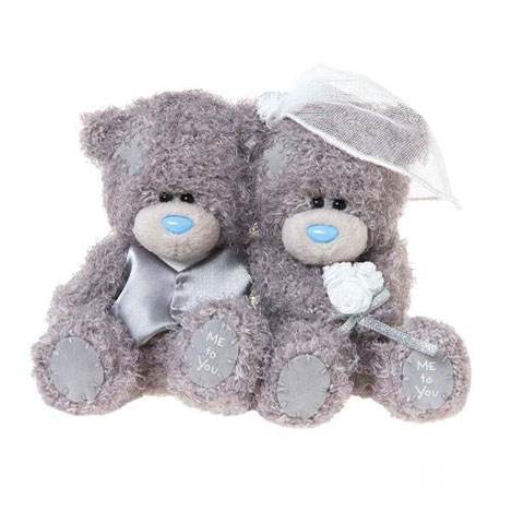 2 x 5" Bride & Groom Wedding Me to You Bears  £14.00