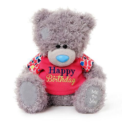 8" Happy Birthday T-shirt Me to You Bear  £15.00