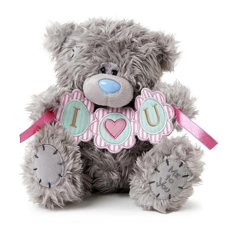 8" I Heart U Bunting Me to You Bear  £8.99
