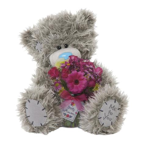 10" Lovely Mum Flower Bouquet Me to You Bear  £11.99