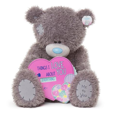 28" Things I Love About You Spinner Me to You Bear  £69.99