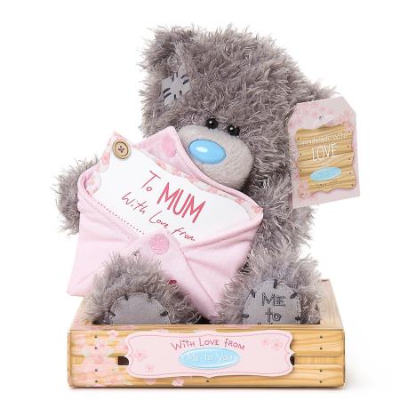 7" Mum With Love Holding Envelope Me to You Bear  £9.99
