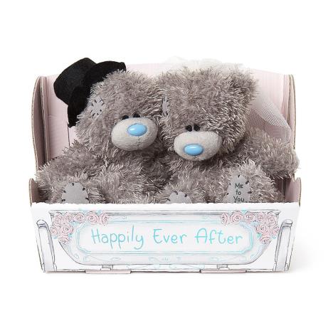 2 x 4" Bride & Groom in Carriage Me to You Wedding Bears  £14.00