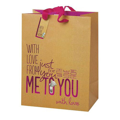 Extra Large Me to You Bear Shopper Gift Bag   £4.00