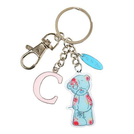 C Me to You Bear Enamel Alphabet Keyring Bag Charm  £4.00