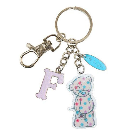 F Me to You Bear Enamel Alphabet Keyring Bag Charm  £4.00