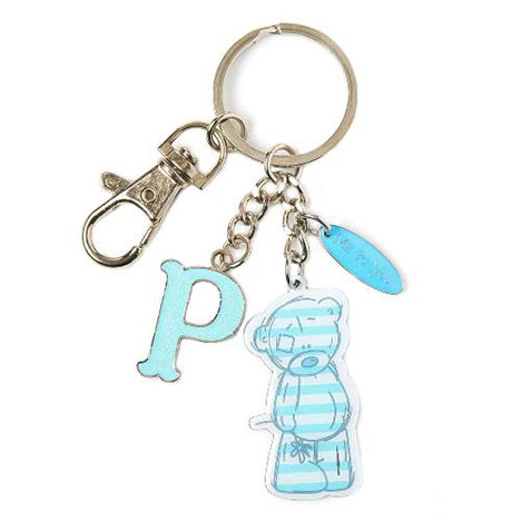 P Me to You Bear Enamel Alphabet Keyring Bag Charm  £4.00