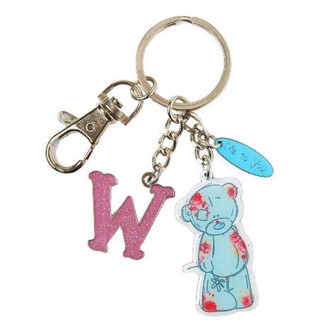 W Me to You Bear Enamel Alphabet Keyring Bag Charm  £4.00