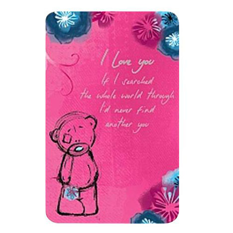 I love You Me to You Bear Friendship Card  £1.25