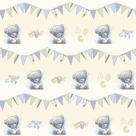 Baby Boy Me to You Bear Gift Wrap & Tags Set  £1.00