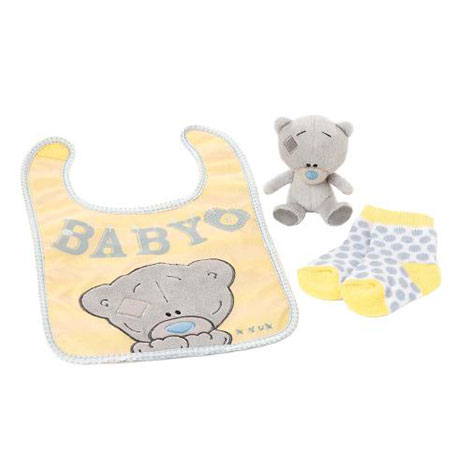 Tiny Tatty Teddy Me to You Bear Socks Bib and Plush Set  £15.00