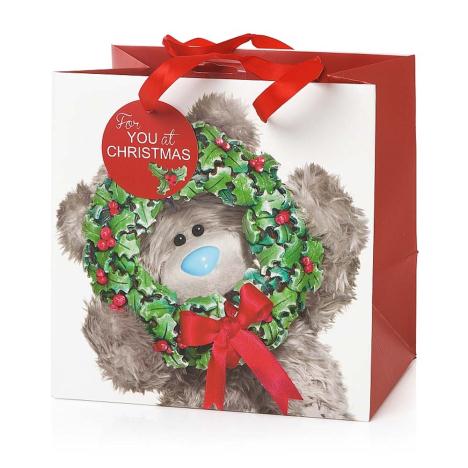 Medium Photo Finish Me to You Bear Christmas Gift Bag  £3.00