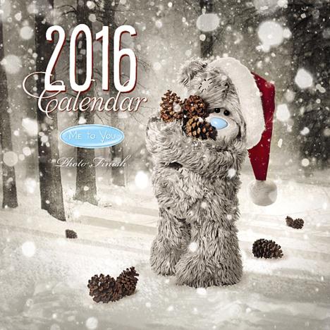 2016 Me to You Bear Photo Finish Mini Square Calendar  £4.99