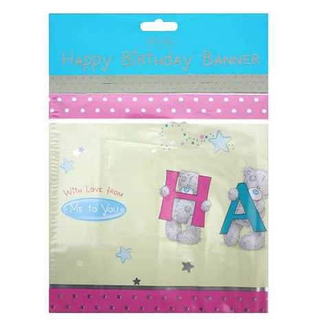 Happy Birthday Me to You Bear Banner   £2.50