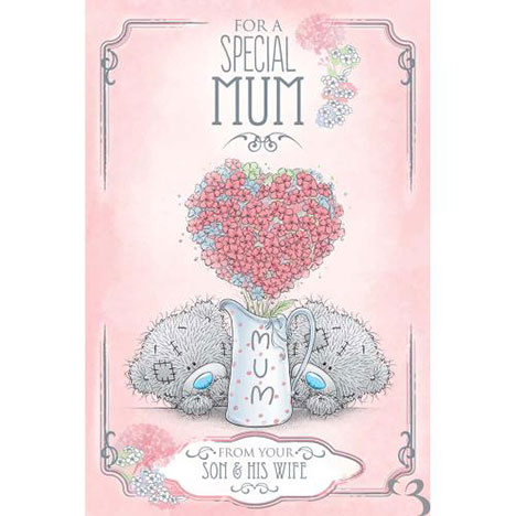 Mum From Son and Wife Me to You Bear Mothers Day Card  £3.59