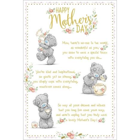 Tatty Teddy Poem Me to You Bear Mothers Day Card  £3.59