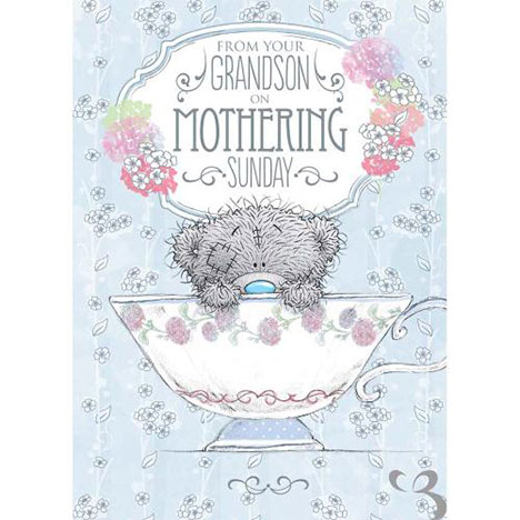 From Your Grandson Me to You Bear Mothers Day Card  £1.79