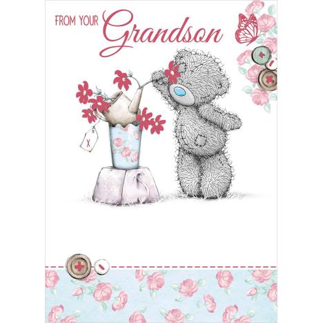 From Your Grandson Me to You Bear Mothers Day Card  £1.79