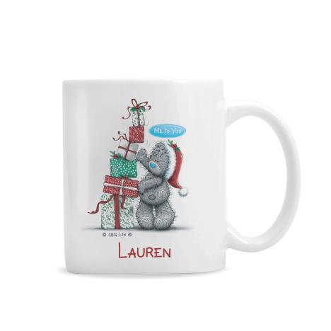 Personalised Me to You Christmas Presents Marquee Mug  £12.99