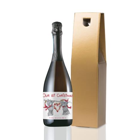 Personalised Me to You Our 1st Christmas Prosecco  £25.00