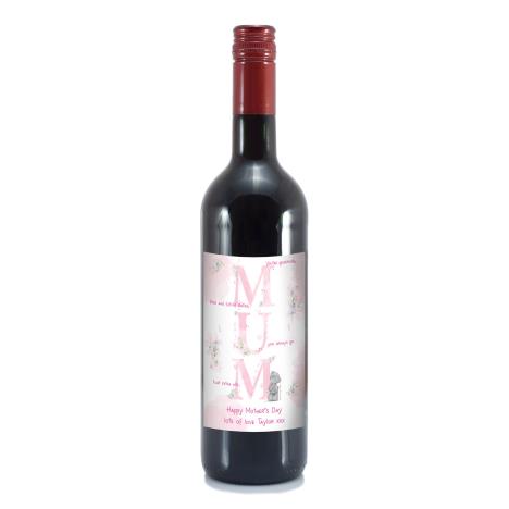 Personalised Me to You MUM Red Wine  £20.00