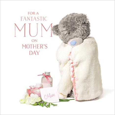 3D Holographic Fantastic Mum Me to You Mothers Day Card  £2.99