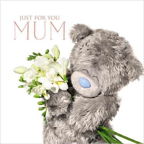 3D Holographic Just For Mum Me to You Mothers Day Card  £2.99