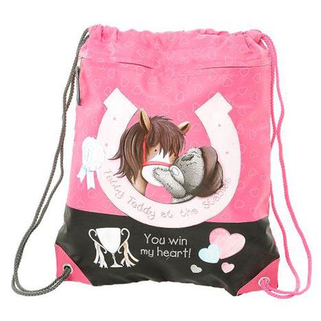 Horseshoe Me to You Bear Drawstring Bag  £10.00