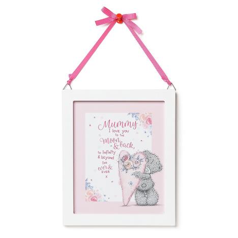 Mummy Love You To The Moon & Back Me to You Bear Plaque  £3.99