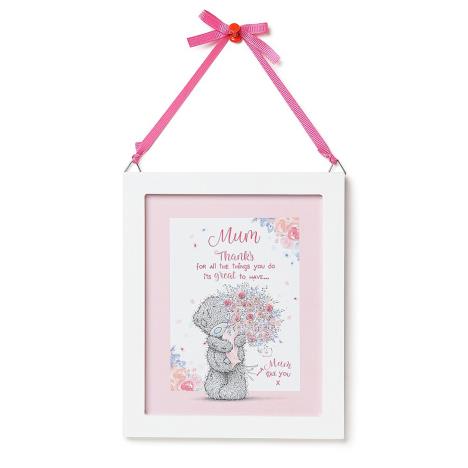 Thank You Mum Me to You Bear Plaque  £3.99