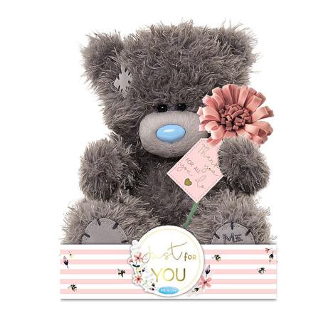 7" Thank You Flower & Tag Me to You Bear  £10.99