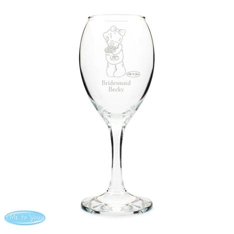 Personalised Me to You Wine Glass   £11.99