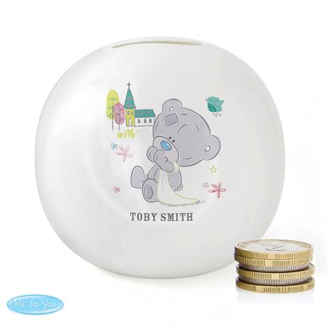 Personalised Tiny Tatty Teddy Money Box  £15.99