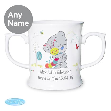 Personalised Tiny Tatty Teddy Cuddle Bug Babys Mug  £13.99