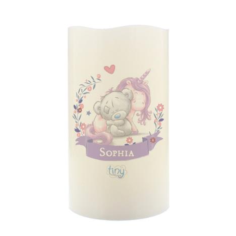 Personalised Tiny Tatty Teddy Unicorn Nightlight LED Candle  £14.99