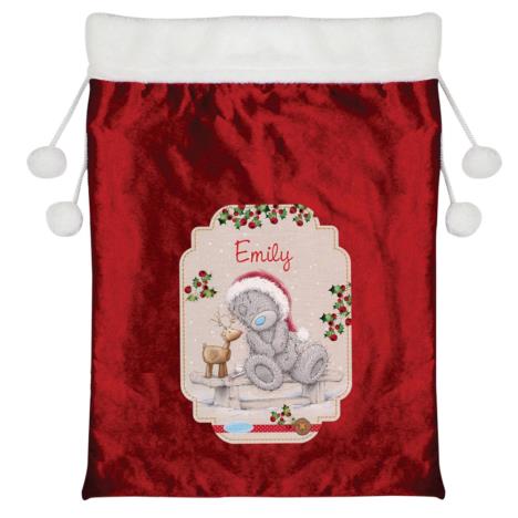 Personalised Me to You Reindeer Luxury Pom Pom Christmas Sack  £22.99