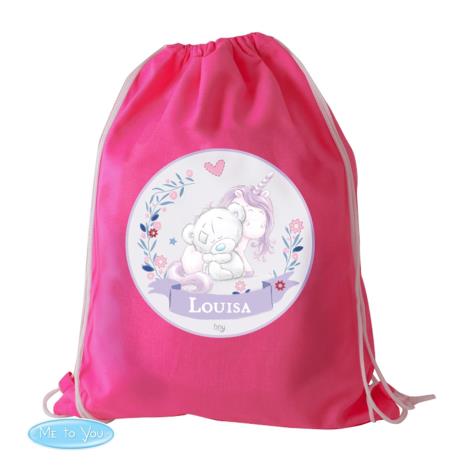 Personalised Tiny Tatty Teddy Unicorn Swim & School Bag  £14.99