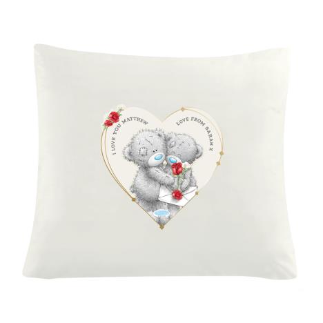 Personalised Me to You Bear Love Heart Cushion Cover  £19.99