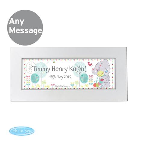 Personalised Tiny Tatty Teddy Cuddle Bug Name Frame  £19.99