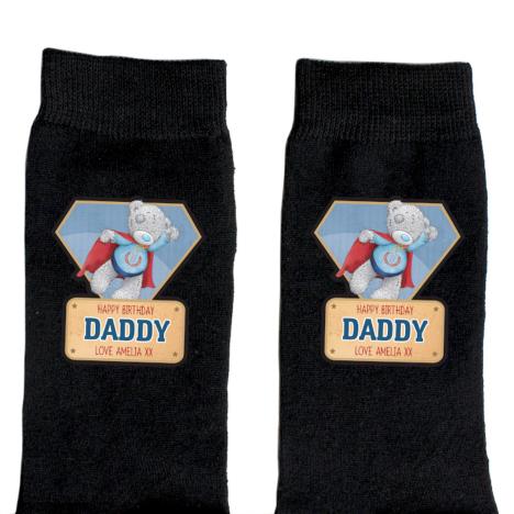 Personalised Me to You Bear Super Hero Mens Socks  £9.99