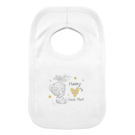 Personalised Tiny Tatty Teddy I Heart Baby Bib  £11.99