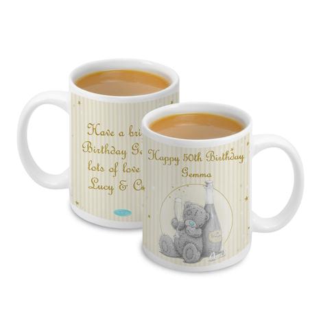 Personalised Me to You Bear Gold Stars Mug  £10.99