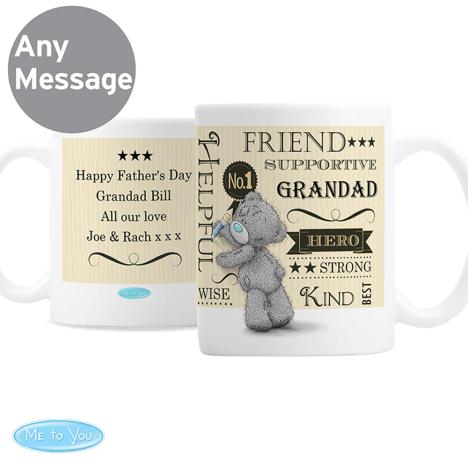 Personalised Me to You Bear Typographic Mug  £10.99