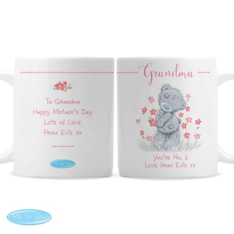 Personalised Me to You Bear Floral Mug  £10.99